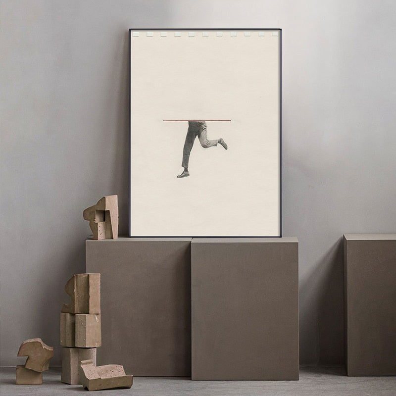 Nordic Figure Canvas Art