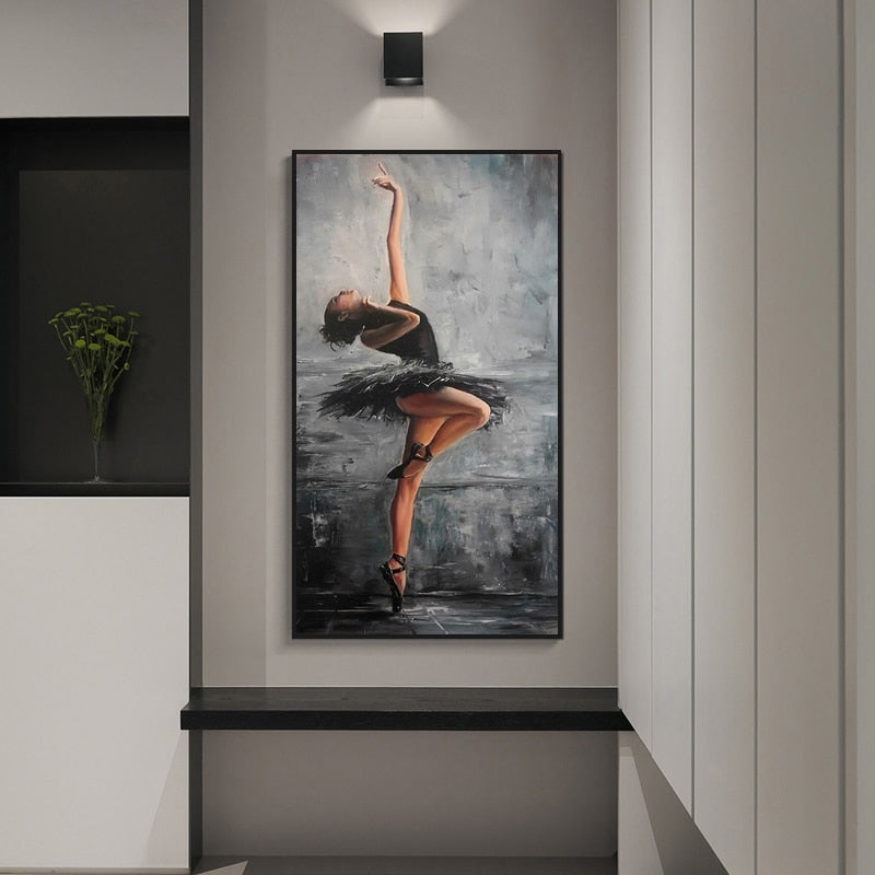 Ballerina Canvas Art