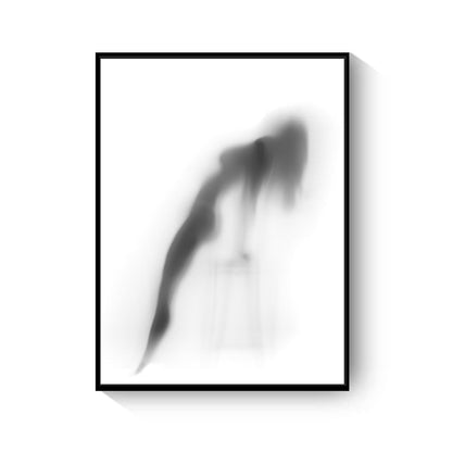 Woman Silhouette Wall Art Canvas