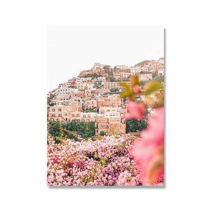 Amalfi Coast European Holiday Canvas Art