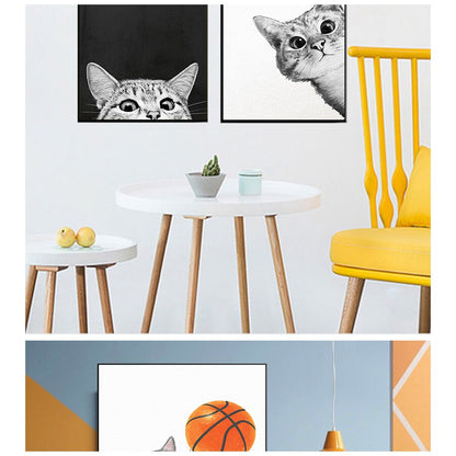 Cute Cat Canvas Art