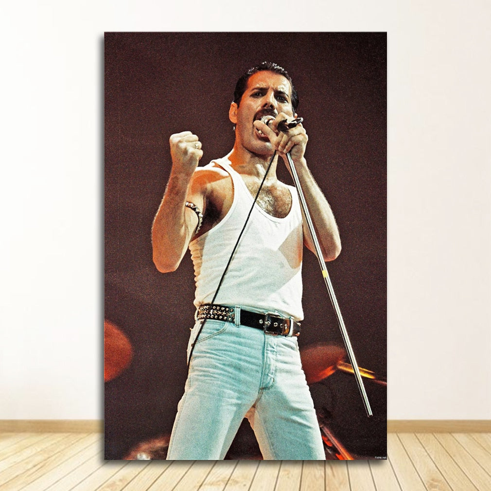 Freddie Mercury Canvas Art