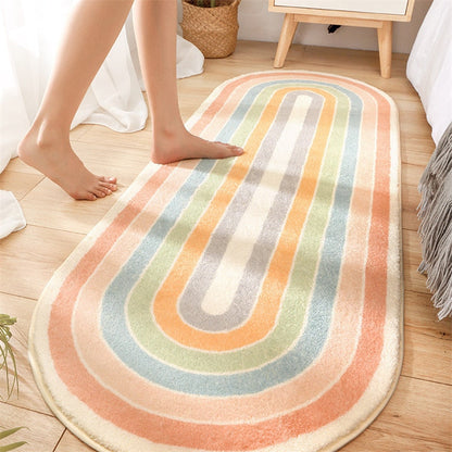 Geometry Soft Long Rug