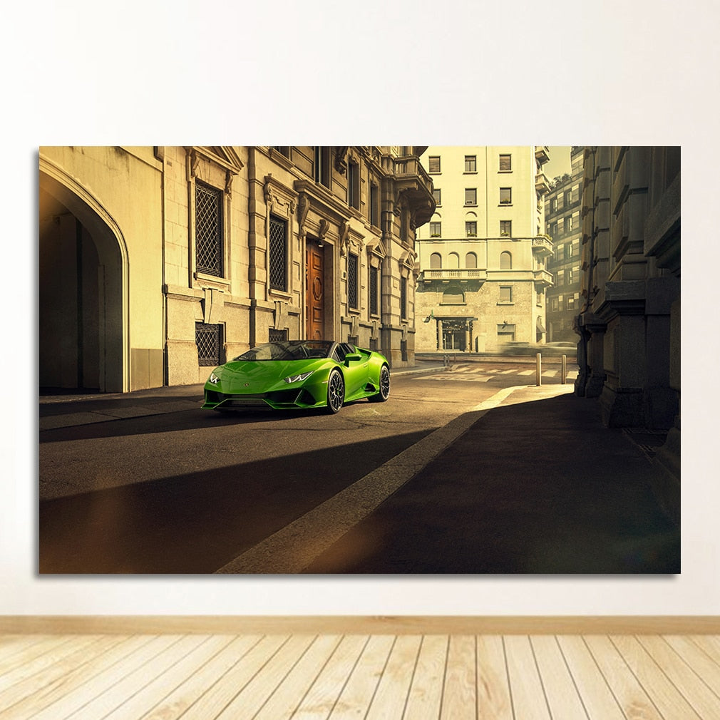 Lamborghini Aventador Roadster Canvas Art