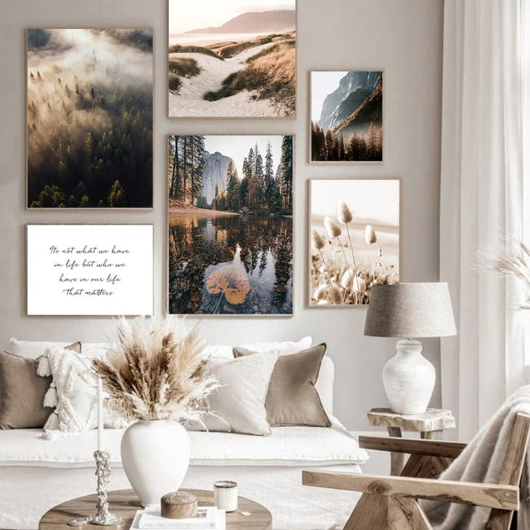 Autumn Scenery Canvas Art