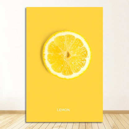 Fruit Poster Kitchen Canvas Art