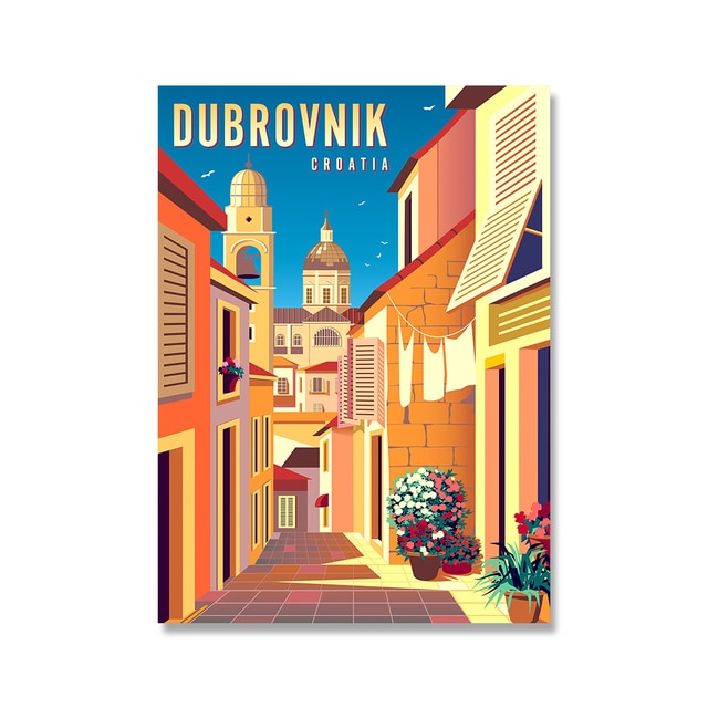 European Cities Travel Canvas Art