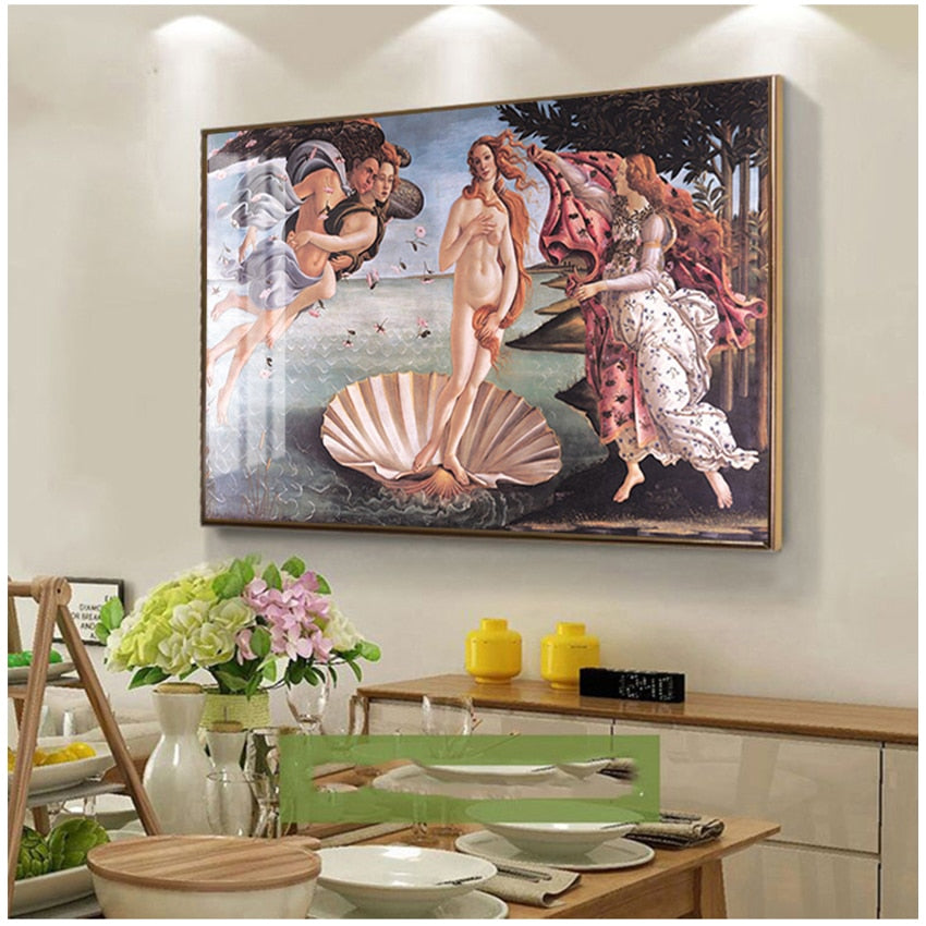 Birth of Venus by Sandro Botticelli Canvas Art