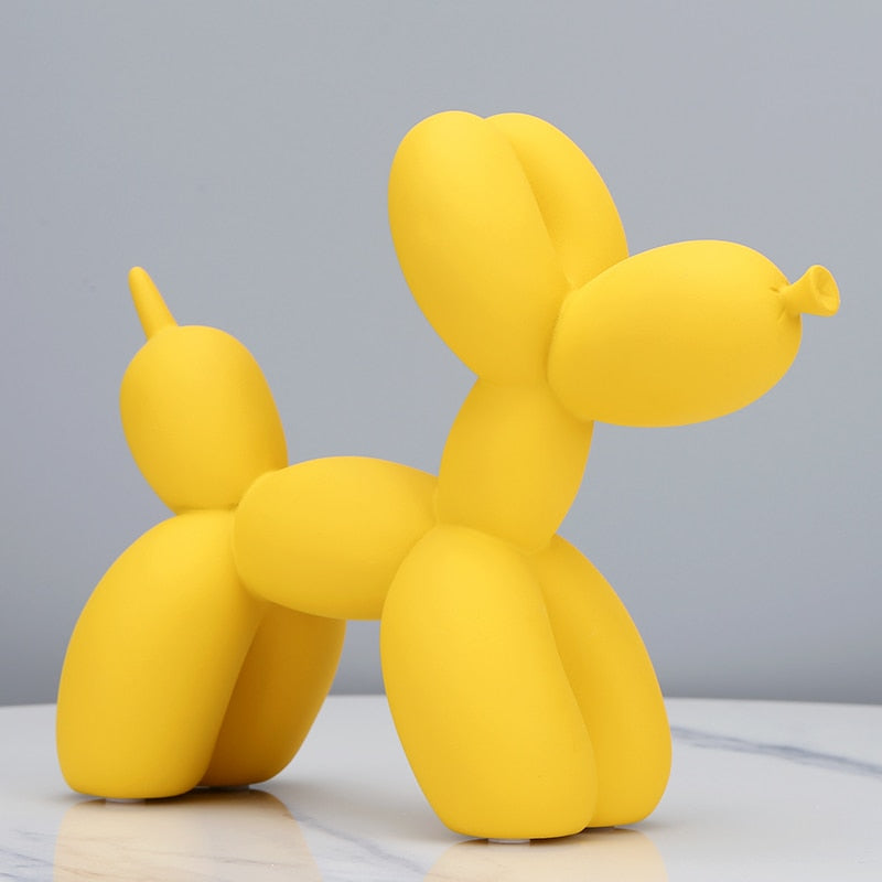 Matte Balloon Dog Statue