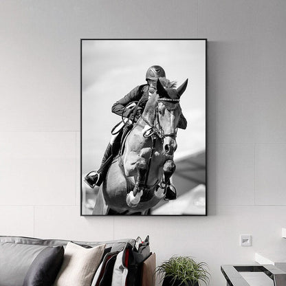 Horse Racing Canvas Art