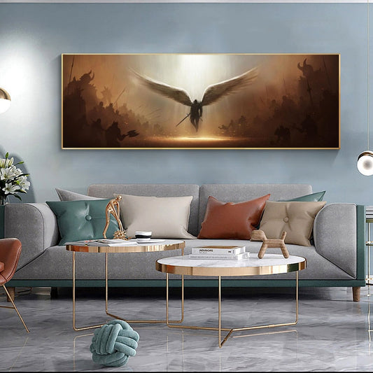 The Archangel of Justice Tyrael Canvas Art