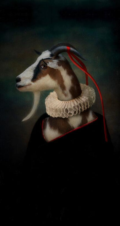 Earl of the Goat Canvas Art