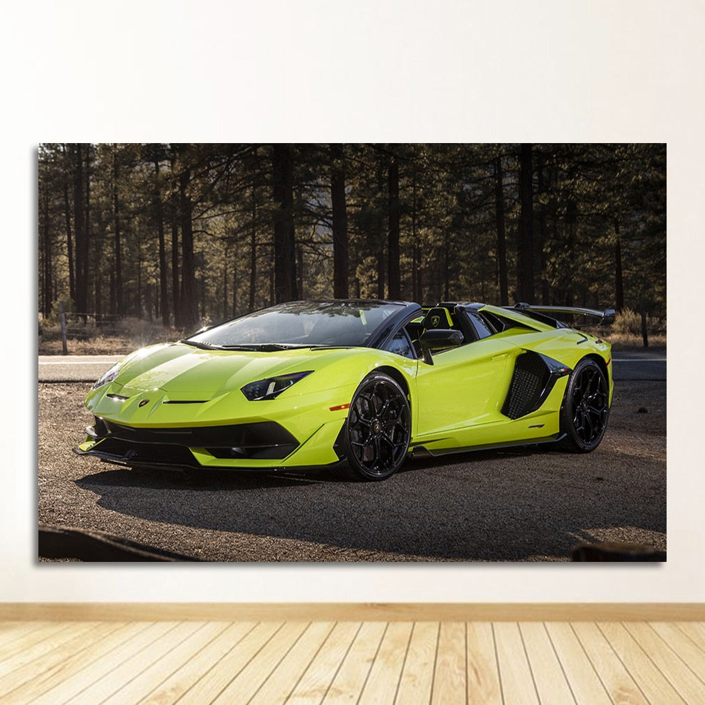 Lamborghini Aventador Roadster Canvas Art