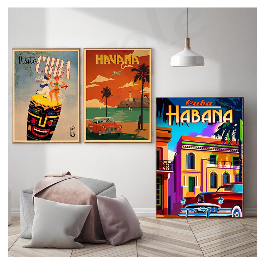 Cuba Havana Art Canvas