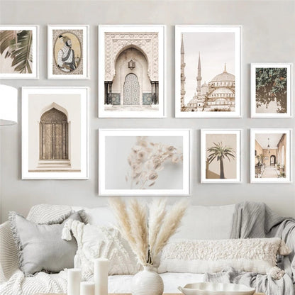 Mosque Scenery Canvas Art