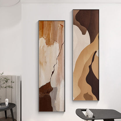 Brown Marble Canvas Art