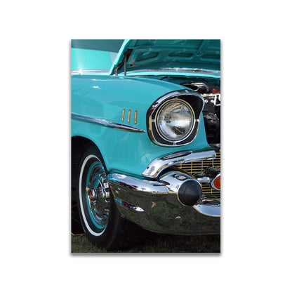 Retro Tosca Car Canvas Art