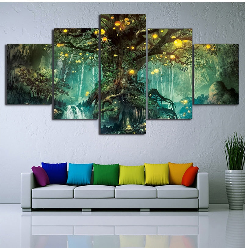 Enchanted Tree Canvas Art