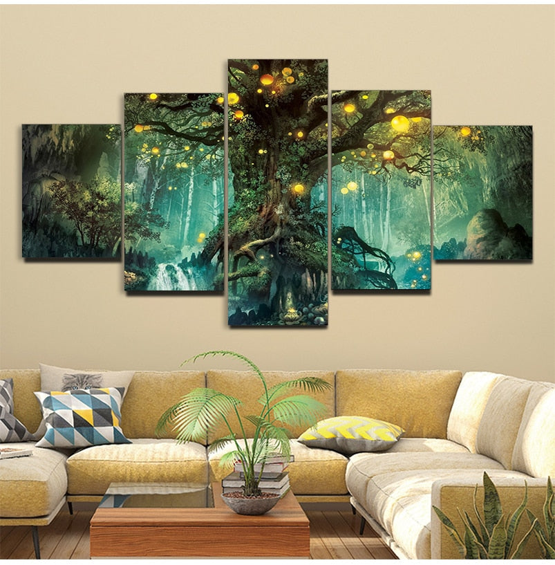 Enchanted Tree Canvas Art