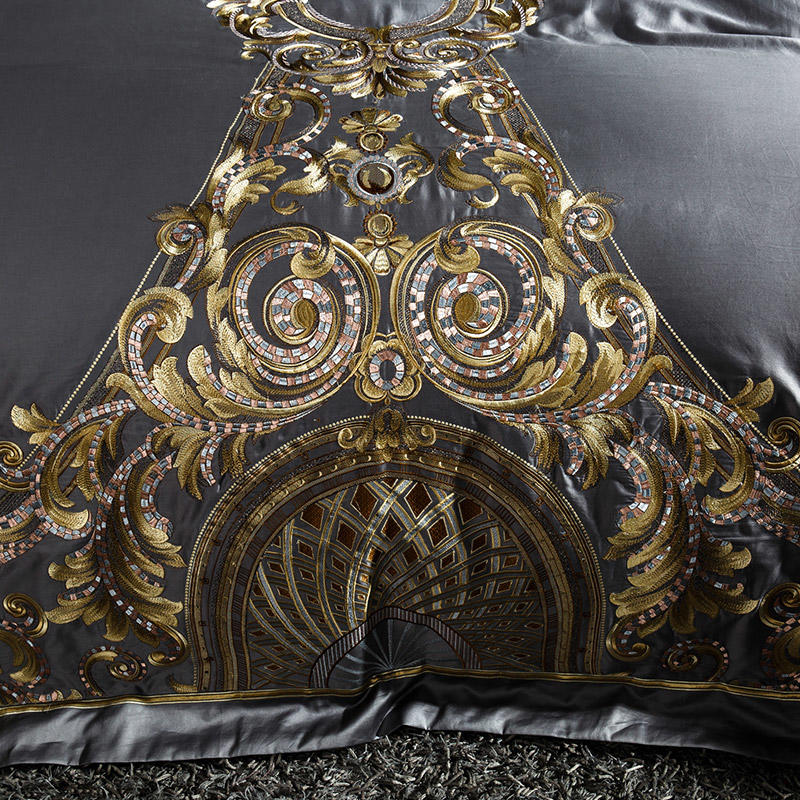 Basalt Palace Duvet Cover Bedding Set