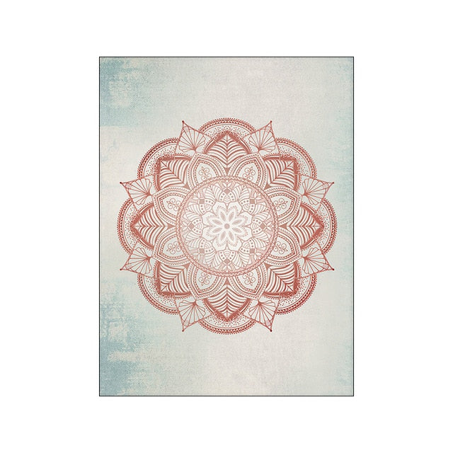 Mandala Mindfulness Zen Canvas Art