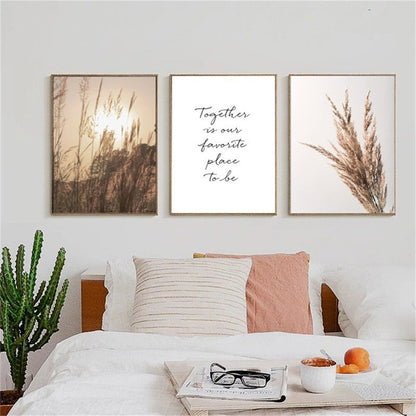 Grassland Lion Dandelion Canvas Art