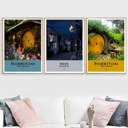 Middle Earth Lord of The Rings Canvas Art