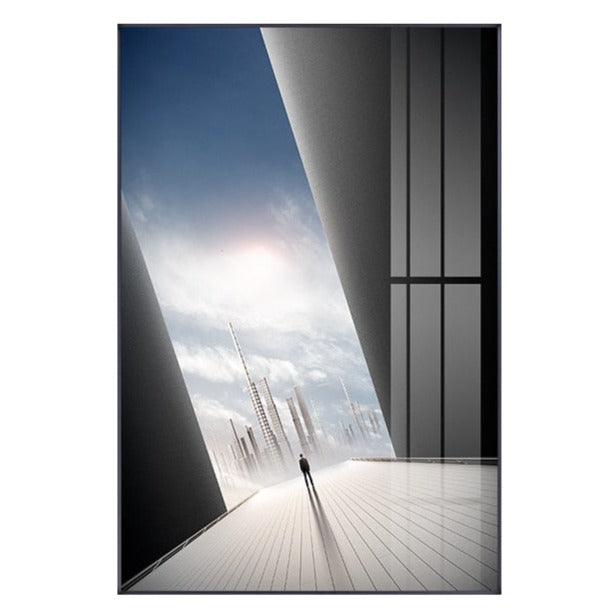 Natural Light Architecture Canvas Art