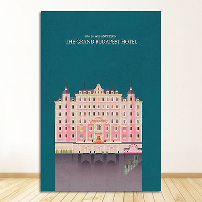 Grand Budapest Hotel Art Canvas