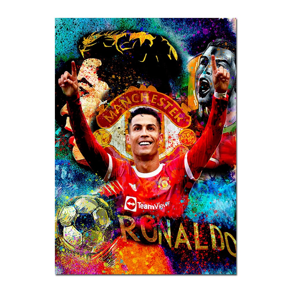 Cristiano Ronaldo Wall Art Canvas