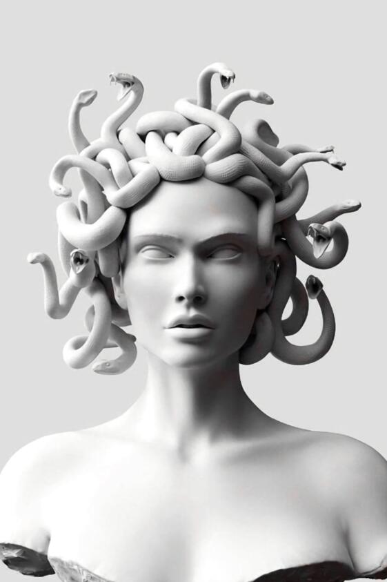 Medusa Canvas Art