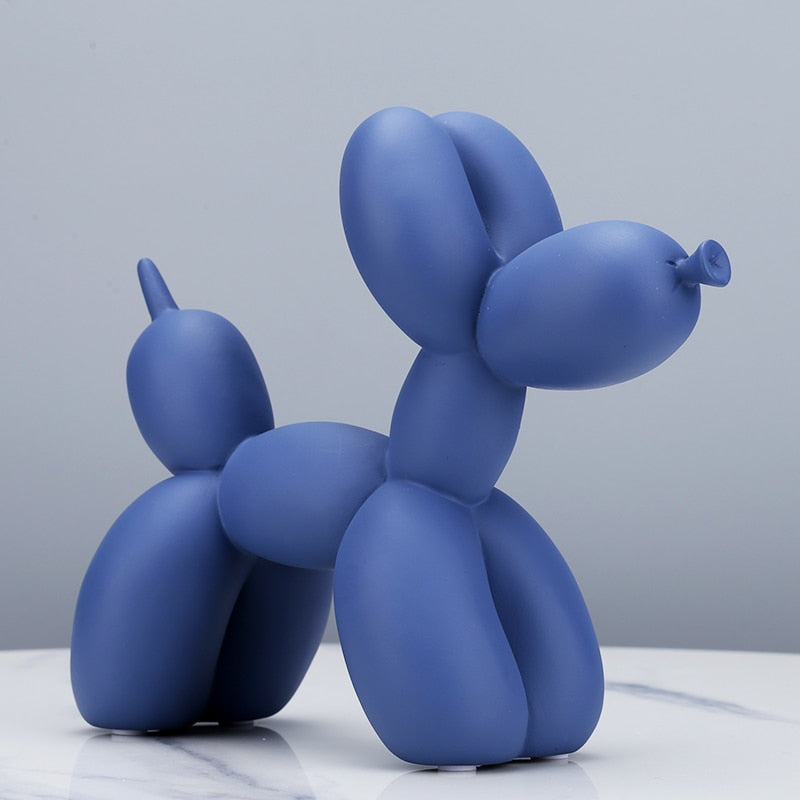 Matte Balloon Dog Statue