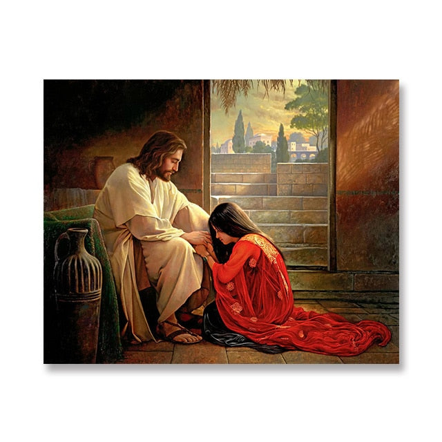 Jesus Painting Canvas Art