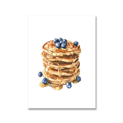 Cookies Pancakes Avocado Canvas Art