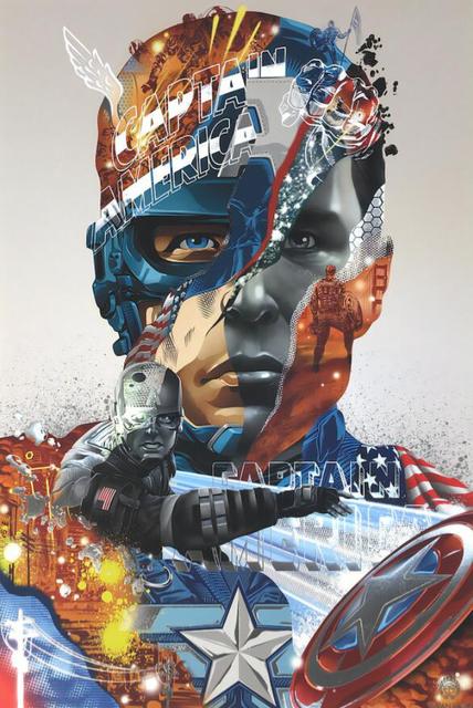 Cool Superhero Canvas Art