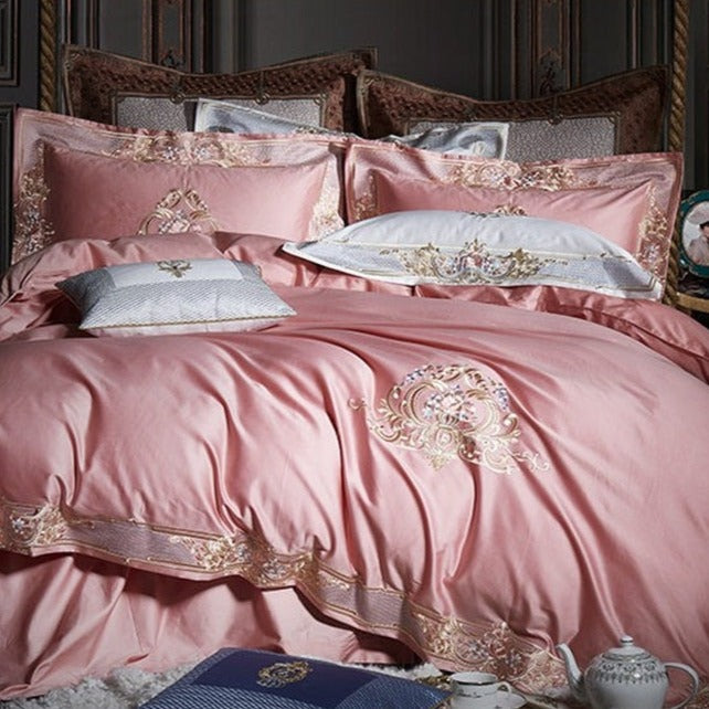 Isla Luxury Egyptian Cotton Duvet Cover Bedding Set