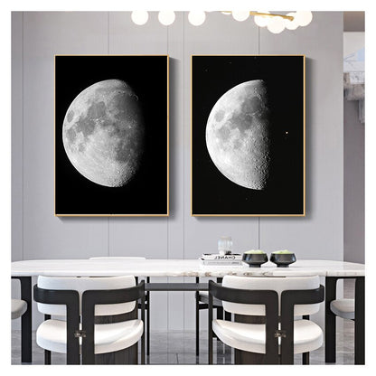 Moon Phase Canvas Art