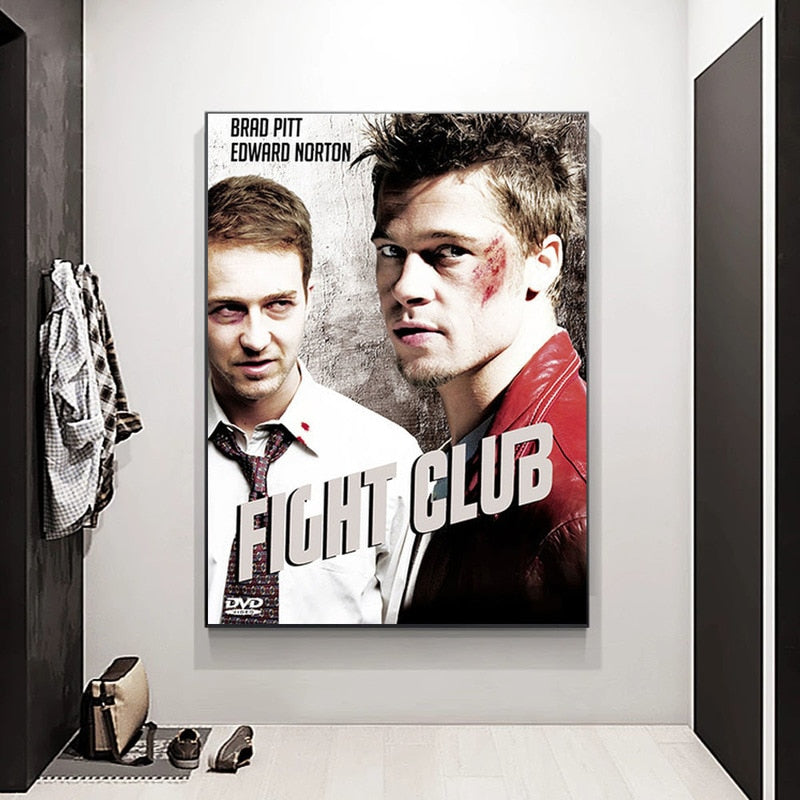 Fight Club Movie Canvas Art