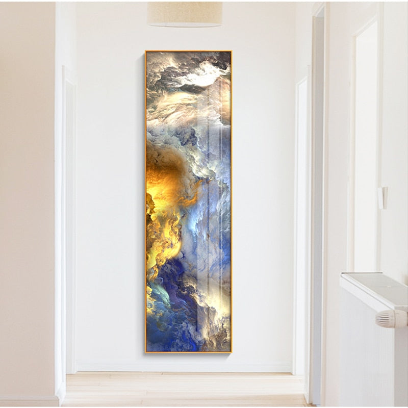 Abstract Sky Clouds Canvas Art