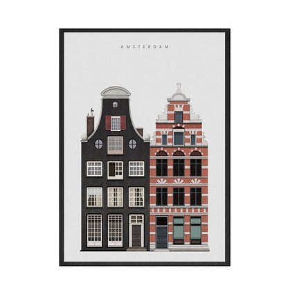 Cities Architectural Style Canvas Art