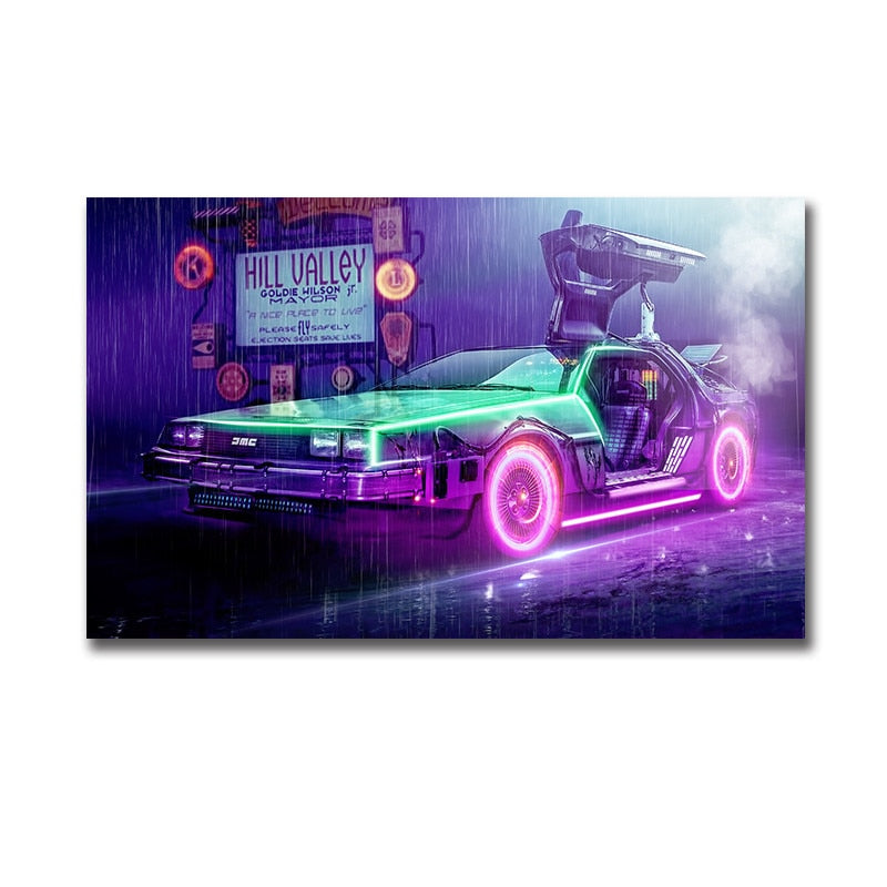 Cyberpunks Wall Art Canvas