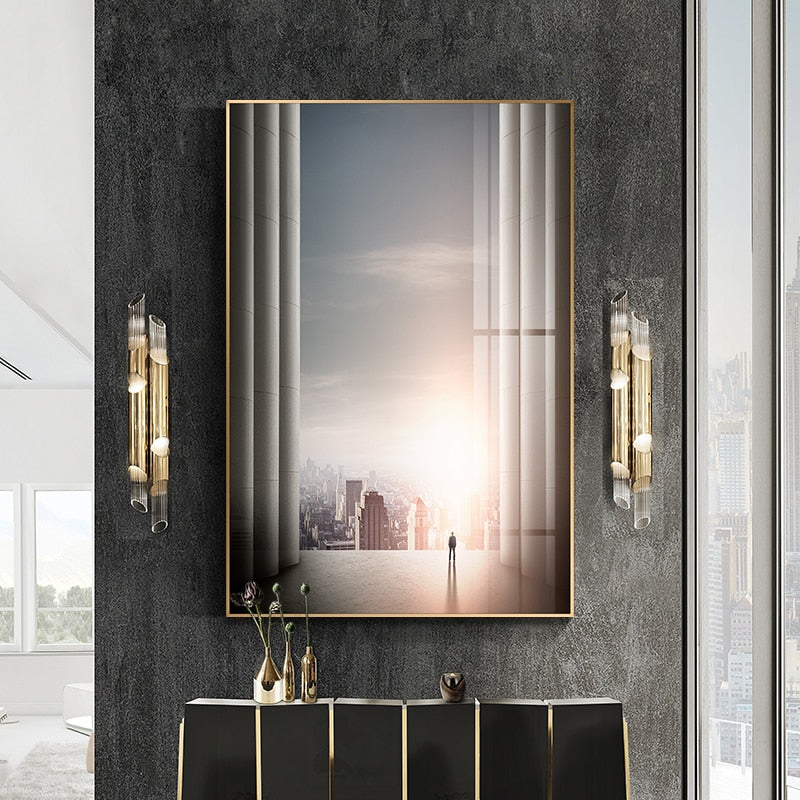 Natural Light Architecture Canvas Art