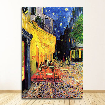 Cafe Terrace At Night by Van Gogh Canvas Art