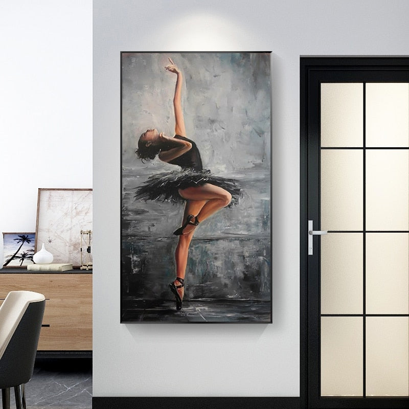 Ballerina Canvas Art