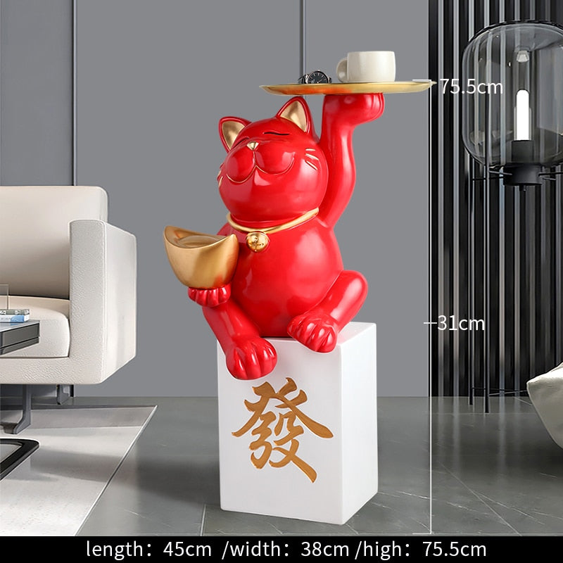 Lucky Cat Statue