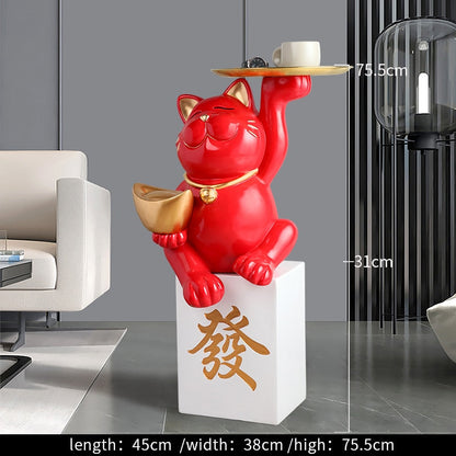 Lucky Cat Statue