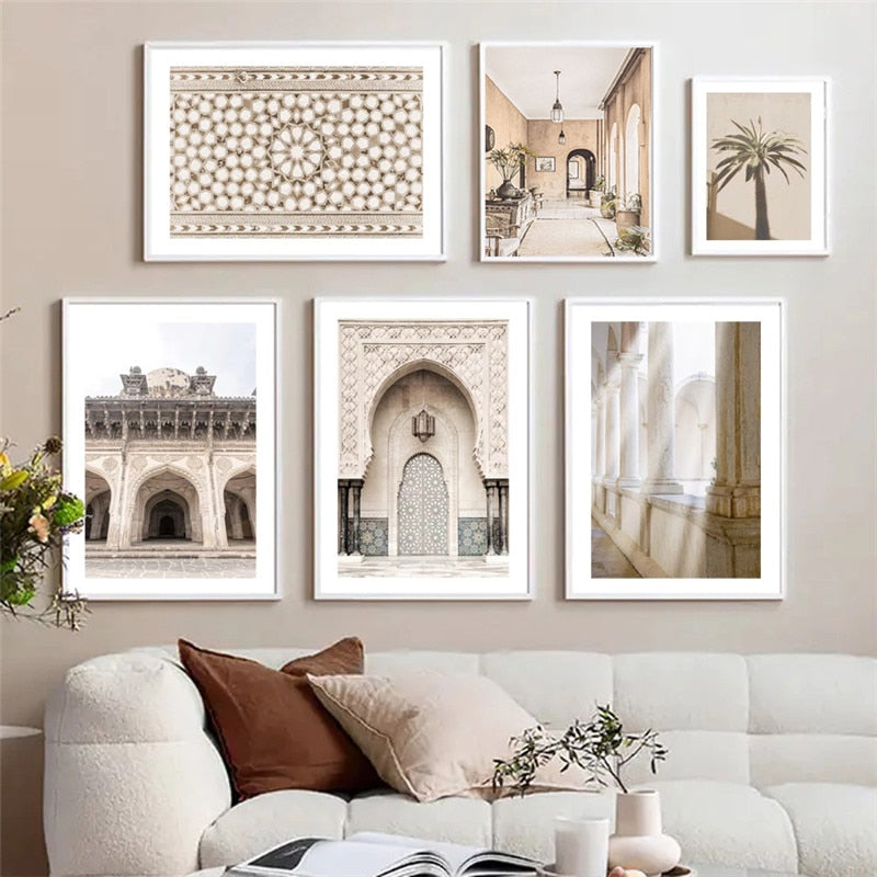 Mosque Scenery Canvas Art