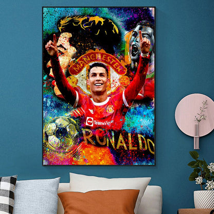 Cristiano Ronaldo Wall Art Canvas