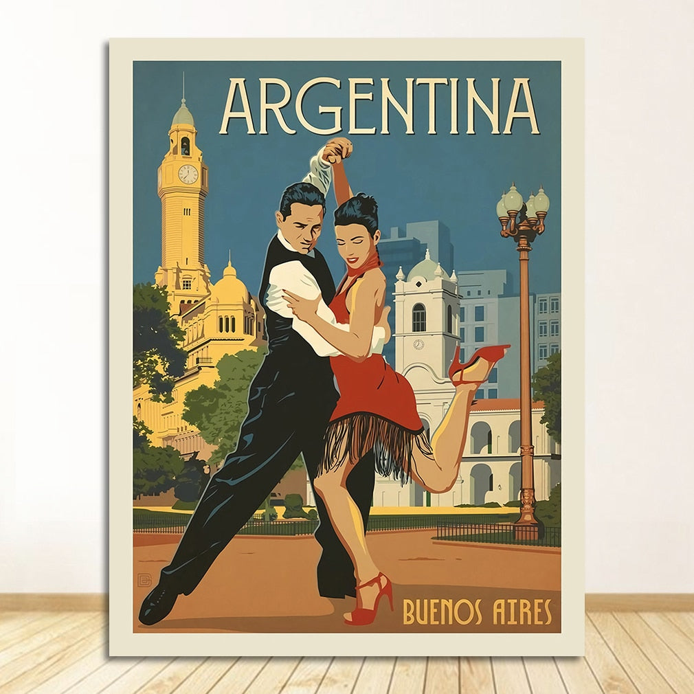 Argentina Art Canvas