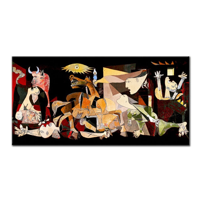 Guernica By Picasso Abstract Canvas Art